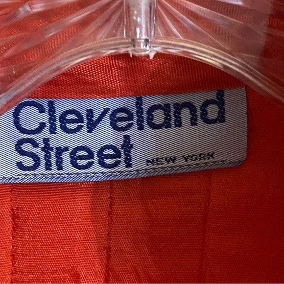 Vintage Cleveland Street NY Quilted Jacket XS Petite Red Floral Boho Cottagecore - Picture 8 of 9